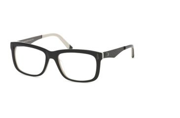 Image of Dakota Smith DS-1009 SEDS 100900 Single Vision Prescription Eyeglasses - D - Black Ivory SEDS 1009005335 WH