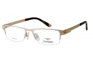 Image of Dakota Smith DS-3006 SEDS 300600 Single Vision Prescription Eyeglasses - B - Matte Gold SEDS 3006005335 GO
