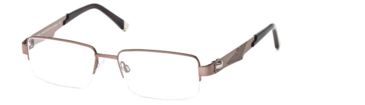Image of Dakota Smith DS-6004 SEDS 600400 Single Vision Prescription Eyeglasses - C - Brown SEDS 6004005535 BN