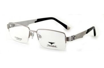 Image of Dakota Smith DS-6004 SEDS 600400 Single Vision Prescription Eyeglasses - A - Silver SEDS 6004005535 SV