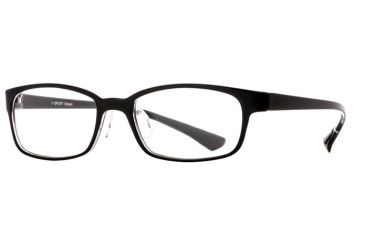 Image of Dakota Smith Stoked SEDY STOK00 Single Vision Prescription Eyeglasses - Black SEDY STOK005135 BK