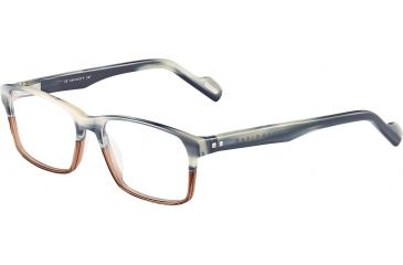 Image of Davidoff 91047 Single Vision Prescription Eyeglasses, Grey Brown Frame, 91047-4098SV