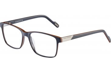 Image of Davidoff 91058 Progressive Prescription Eyeglasses, Dark Blue Frame, 91058-6661PR