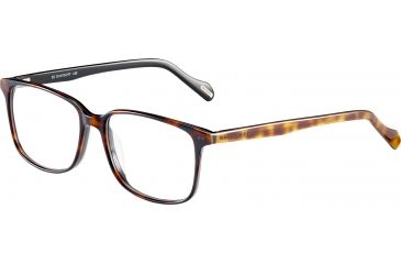 Image of Davidoff 91061 Progressive Prescription Eyeglasses, Dark Brown Frame, 91061-4097PR