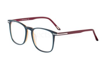 Image of Davidoff 91070 Single Vision Prescription Eyeglasses, Orange Petrol Frame, 91070-4150SV