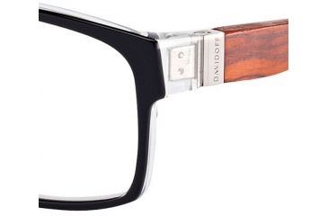 Image of Davidoff Prescription Eyeglasses 92021 Progressive Black Frame
