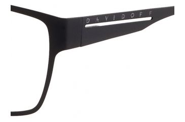 Image of Davidoff Prescription Eyeglasses 93048 Single Vision Black Frame