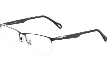Image of Davidoff 93060 Prescription Eyeglasses, Black Brown Frame, 93060-689