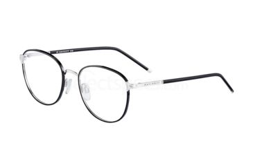 Image of Davidoff 93066 Single Vision Prescription Eyeglasses, Rhodium Frame, 93066-6100SV