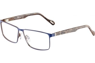 Image of Davidoff 95128 Prescription Eyeglasses, Blue Brown Frame, 95128-693