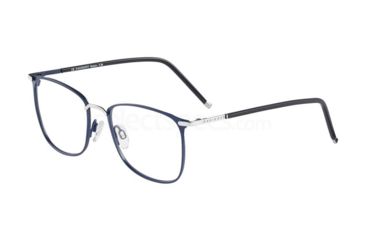 Image of Davidoff 95135 Single Vision Prescription Eyeglasses, Rhodium Frame, 95135-3100SV