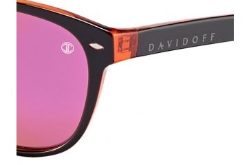 Image of Davidoff Prescription Sunglasses 97132 Single Vision Black Frame