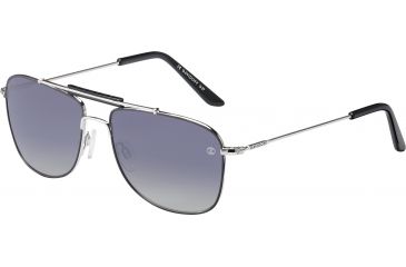 Image of Davidoff 97345 Bifocal Prescription Sunglasses, Anthracite On Silver Frame, Polarized, 97345-650BI