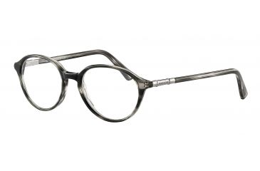 Image of Davidoff 91025 Bifocal Prescription Eyeglasses - Grey Frame and Clear Lens 91025-6413BI