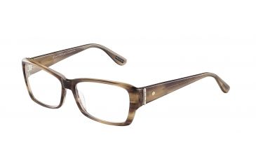 Image of Davidoff 91501 Bifocal Prescription Eyeglasses - Brown Frame and Clear Lens 91501-6397BI