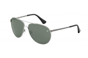 Image of Davidoff 97330 Progressive Prescription Sunglasses - Silver Frame and Grey Green Lens 97330-110PR