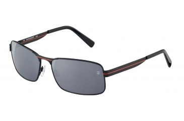 Image of Davidoff No. 97332 Sunglasses - Black Frame and Grey Silver Lens 97332-592