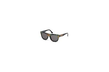 Image of Diesel DL0160 Sunglasses - Orange Frame Color, Smoke Lens Color