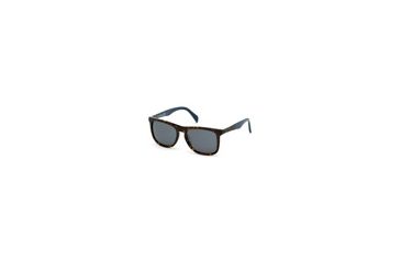 Image of Diesel DL0162 Sunglasses - Coloured Havana Frame Color, Blue Lens Color
