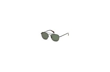 Image of Diesel DL0194 Sunglasses - Matte Gun Metal Frame Color, Green Lens Color