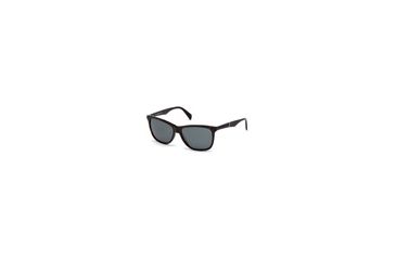 Image of Diesel DL0222 Sunglasses - Dark Havana Frame Color, Green Lens Color