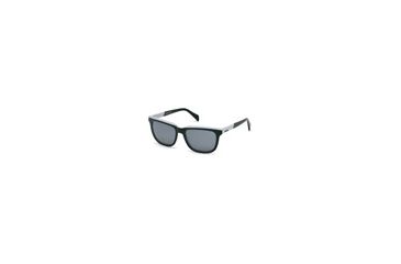 Image of Diesel DL0224 Sunglasses - Dark Green Frame Color, Smoke Mirror Lens Color