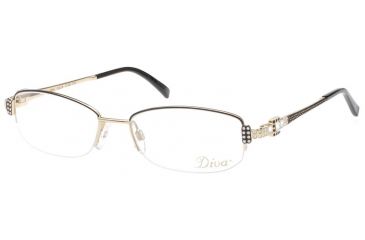 Image of Diva 5294 Eyewear with 2E Gold Brown Frame