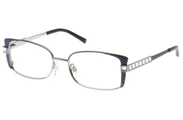 Image of Diva 5458 Progressive Prescription Eyeglasses, Navy/Silver Frame, DI5458225PR