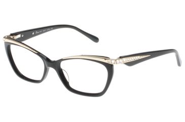 Image of Diva 5473 Progressive Prescription Eyeglasses, Black/Gold Frame, DI547397APR