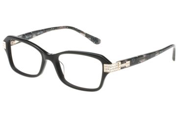Image of Diva 5485 Eyeglasses, Women's, Black-Polka Dot-Gold, 51-17-135, DI5485DV4