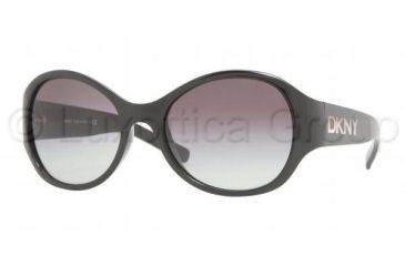 Image of DKNY DY 4068 Sunglasses, Black Frame / Gray Gradient Lenses, 329011 5719
