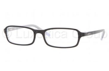 Image of DKNY DY 4580 Eyeglasses Styles Top Black Ice Frame w/Non-Rx 53 mm Diameter Lenses, 3360-5317, DKNY DY 4580 Eyeglasses Styles Black-Ice Frame w/Non-Rx 53 mm Diameter Lenses