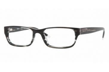 Image of DKNY DY 4592 Eyeglasses Styles Striped Black Frame w/Non-Rx 51 mm Diameter Lenses, 3394-5117