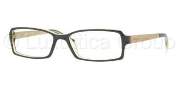 Image of DKNY DY 4596 Eyeglasses Styles Black/Yellow Frame w/Non-Rx 51 mm Diameter Lenses, 3445-5116