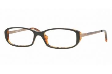 Image of DKNY DY4598 Progressive Eyeglasses - Top Black/Havana Demo Lens Frame / 50 mm Prescription Lenses, 3428-5016