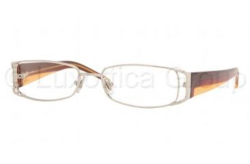 Image of DKNY DY 5575 Eyeglasses w/ Silver Frame w/Non-Rx 50 mm Diameter Lenses, 1002-5016