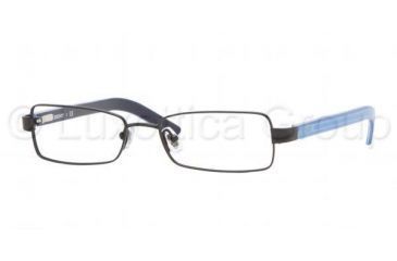 Image of DKNY DY5585 SV Prescription Eyeglasses, Matte Black Frame / 50 mm Prescription Lenses, 1004 5016
