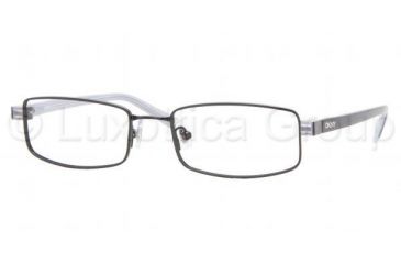 Image of DKNY DY5588 Bifocal Eyeglasses - Matte Black Frame / 52 mm Prescription Lenses, 1004-5218