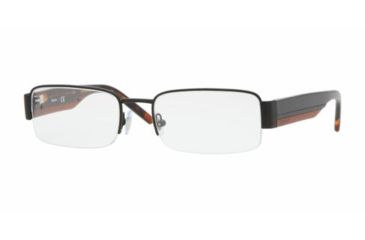 Image of DKNY DY 5616 Eyeglasses w/ Matte Black Frame and Non-Rx 50 mm Diameter Lenses, 1004-5018