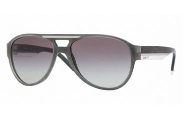 Image of DKNY DY4071 #305111 - Top Gray Striped Black Gray Gradient Frame