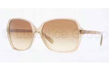 Image of DKNY DY4080 Sunglasses 34942L-5815 - Transparent Beige Brown Gradient