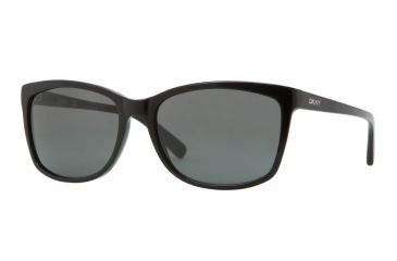 Image of DKNY DY4090 Sunglasses 300187-5817 - Black Frame, Gray Lenses