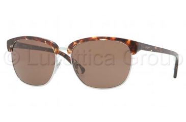 Image of DKNY DY4091 Sunglasses 355373-5716 - Brown Frame