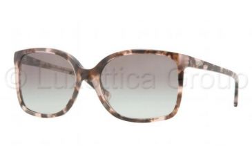 Image of DKNY DY4092 Sunglasses 354811-5718 - Pink Havana Frame, Gray Gradient Lenses