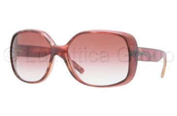 Image of DKNY DY4101 Sunglasses 35408D-6215 - Raspberry Frame, Pink Gradient Lenses