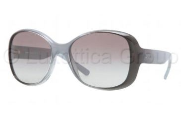 Image of DKNY DY4102 Sunglasses 358911-5717 - Gray Gradient Frame, Gray Gradient Lenses