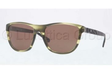Image of DKNY DY4103 Bifocal Prescription Sunglasses DY4103-358073-5618 - Lens Diameter 56 mm, Frame Color Green