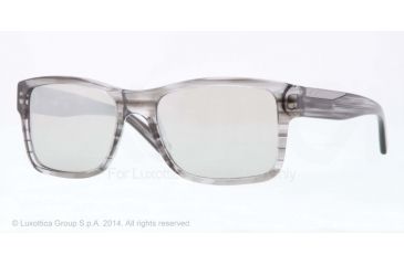 Image of DKNY DY4108 Bifocal Prescription Sunglasses DY4108-34496G-55 - Lens Diameter 55 mm, Frame Color Striped Grey