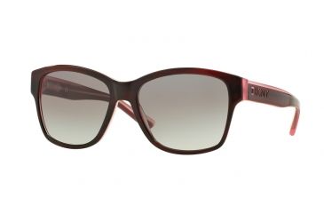 Image of DKNY DY4134 Bifocal Prescription Sunglasses DY4134-369211-57 - Lens Diameter 57 mm, Frame Color Bordeaux / Crystal