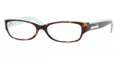 Image of DKNY DY4590 SV Prescription Eyeglasses Havana-Azure Frame / 50 mm Prescription Lenses, 3388-5015